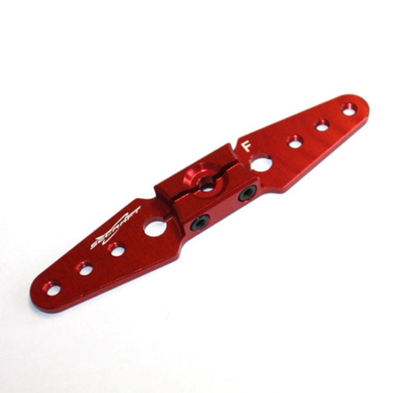 Secraft Futaba 2.5 Straight Servo Arm (Red) SEC020