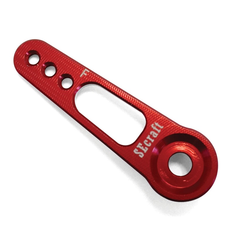 Secraft Futaba V1 1.0 (M2) Servo Arm (Red) SEC201
