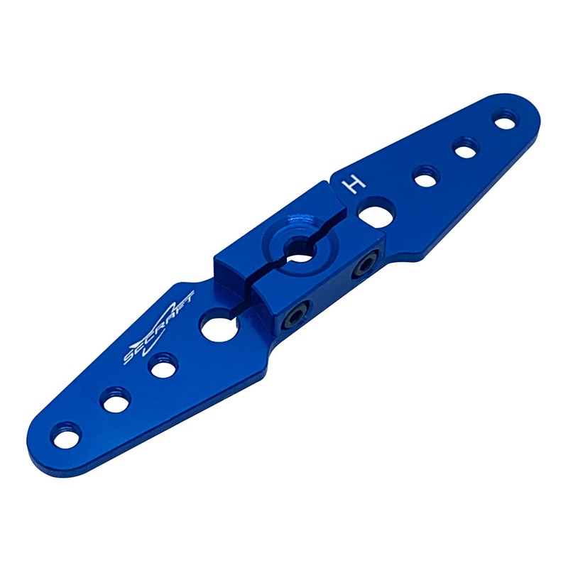 Secraft Hitec 2.5 Straight Servo Arm (Blue) SEC019