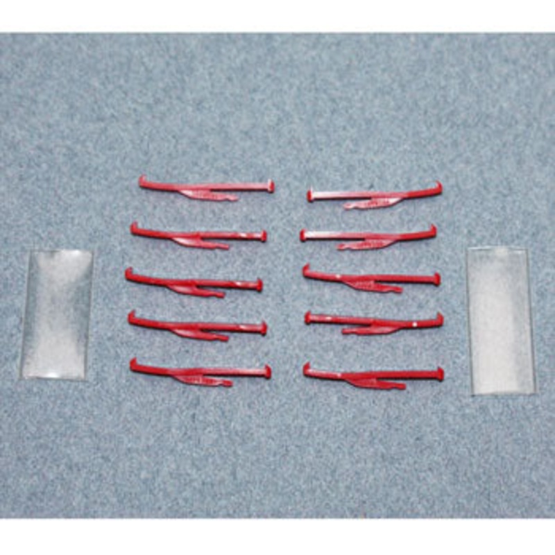 Secraft Servo Connector Lock (10) – Red SEC188