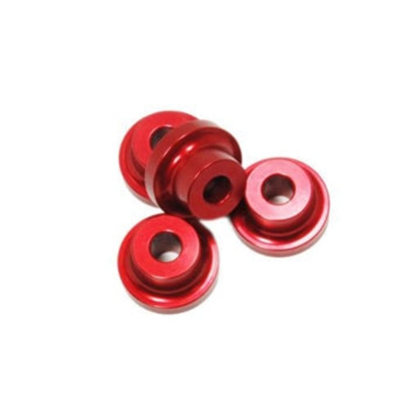 Secraft Stand Off – 10mm (5mm, 10-24 Hole) (Red) SEC083