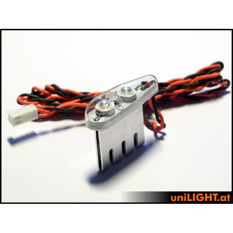 UniLight 11mm Dual Navigation + Strobe Light, 10Wx2 – Red-White