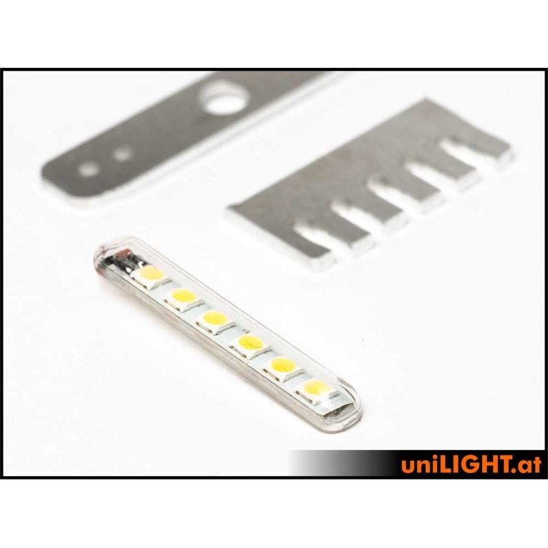 UniLight 5mm Bar Strobe Light, 12Wx2 – Red