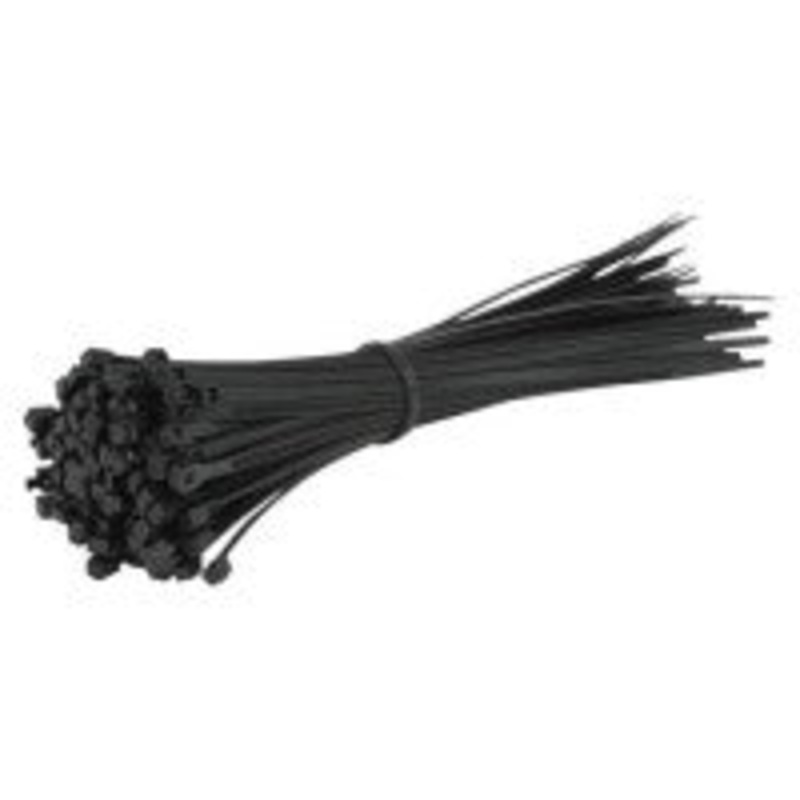 Cable Ties – 2 x 100mm – Black – Pack Of 100 CBT-6667-black