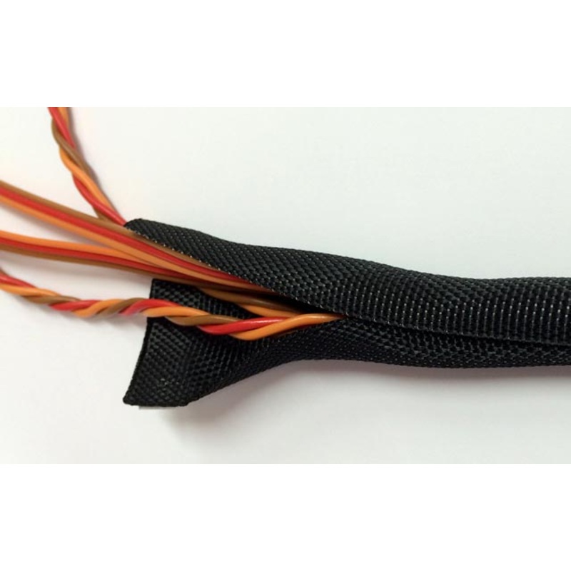 Emcotec Self closing fabric tube 9mm Diameter 5m (196.85in) Long A86076