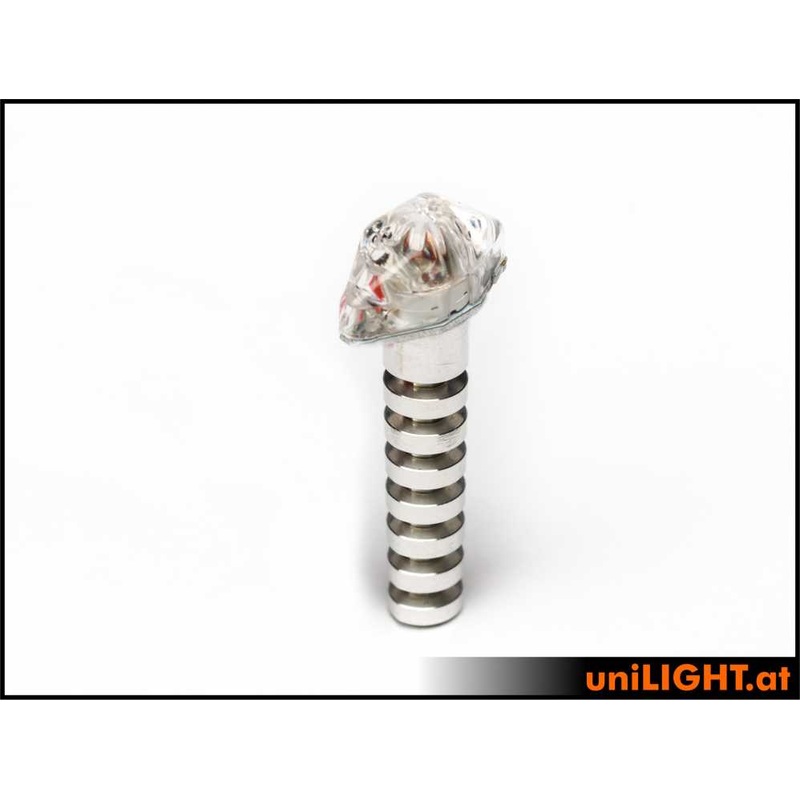 UniLight 8mm Mini Navigation Light, 4W – Red