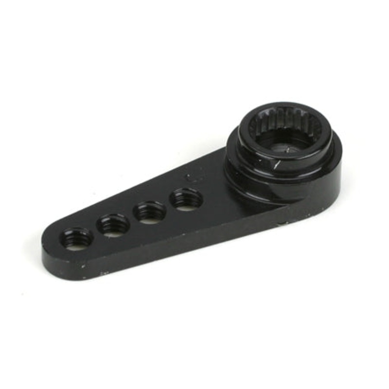 Dynamite 1/2 Machined Black Aluminium JR/Airtronics Servo Arm DYN2535