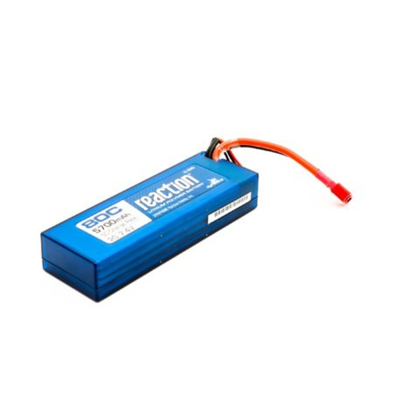 Dynamite Hardcore 2s 7.4v 5700mAh 80C LiPo Battery With Deans DYNP4008D