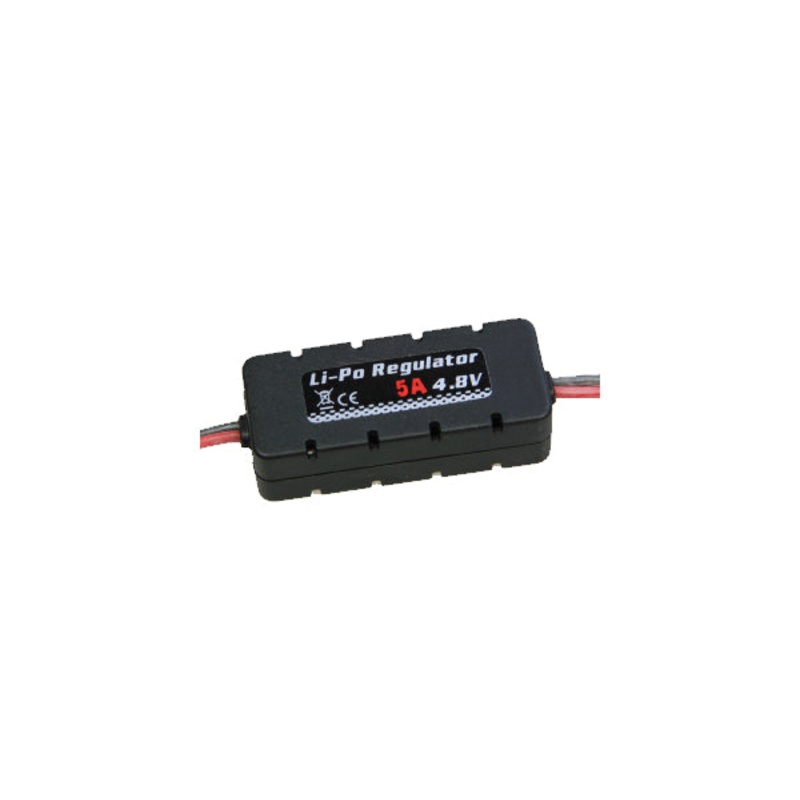 Etronix LiPo Regulator 4.8v 5A W/Casing 20x14x49mm ET0555