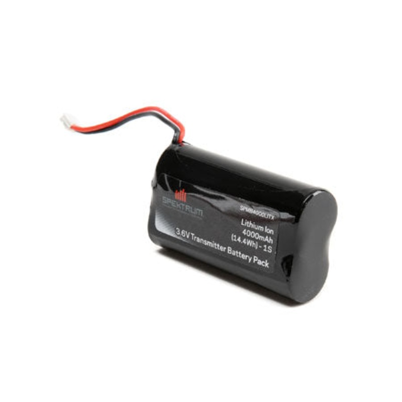 Spektrum 4000Mah Li Ion Battery: DX6R SPMB4000LITX