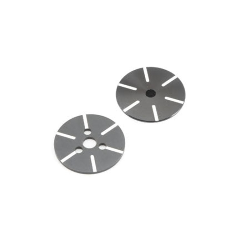 TLR Grooved Slipper Plate Set: 22-4 2.0 TLR232043