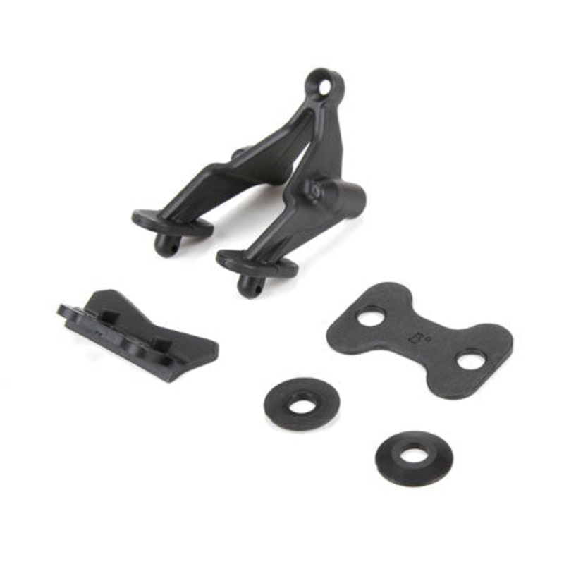 TLR Wing Stay Set Rear Bumper: 22 3.0 TLR231035