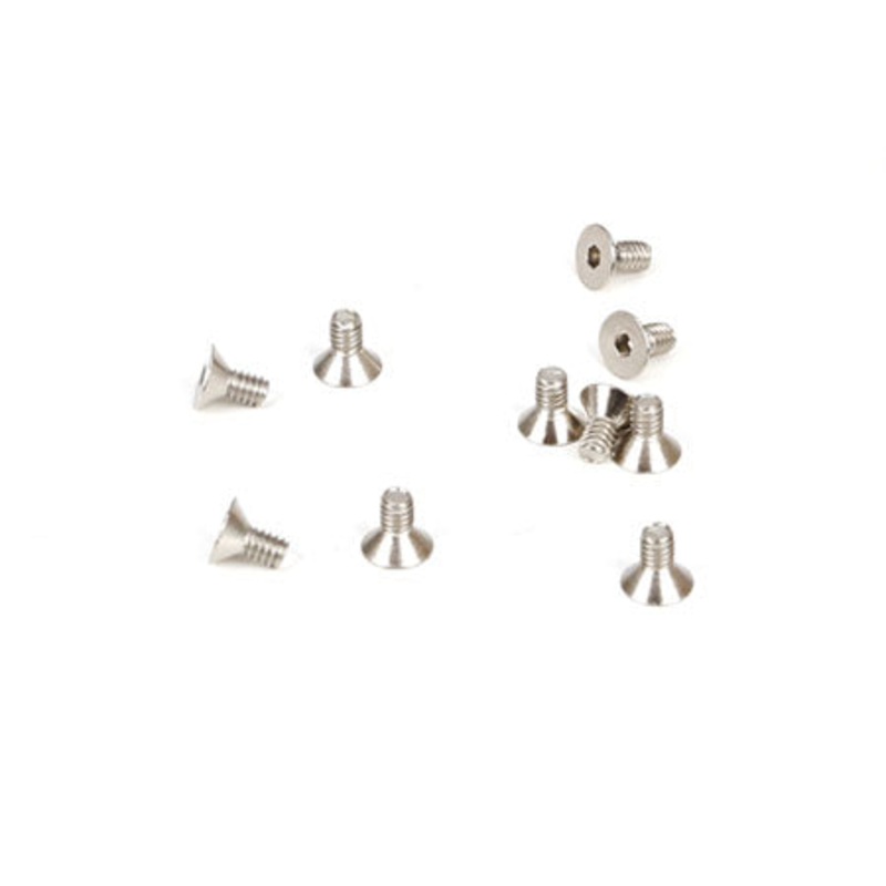 TLR 5-40 x 1/4inch Flat Head Screws (10) TLR245001