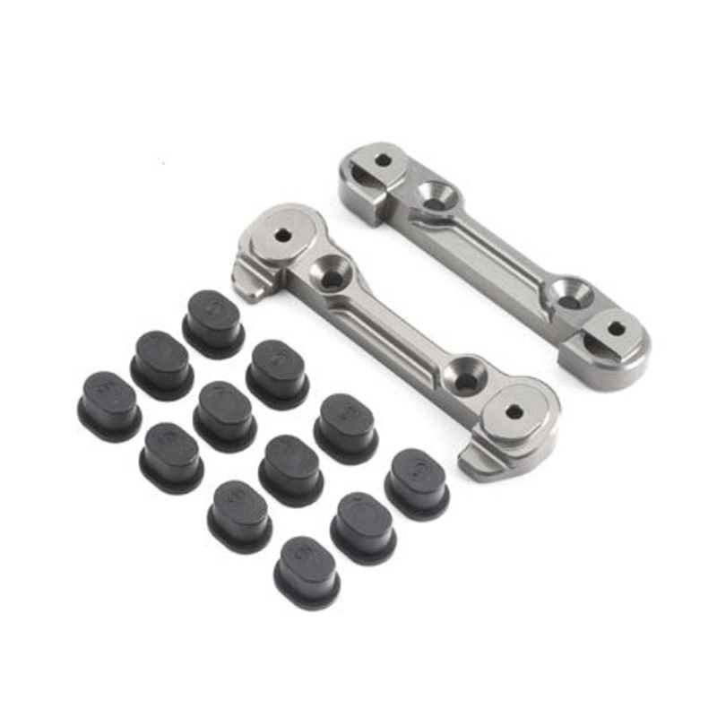 TLR AdjustableFrontHingePinBrace w/Inserts: 5B5TMINI TLR254000