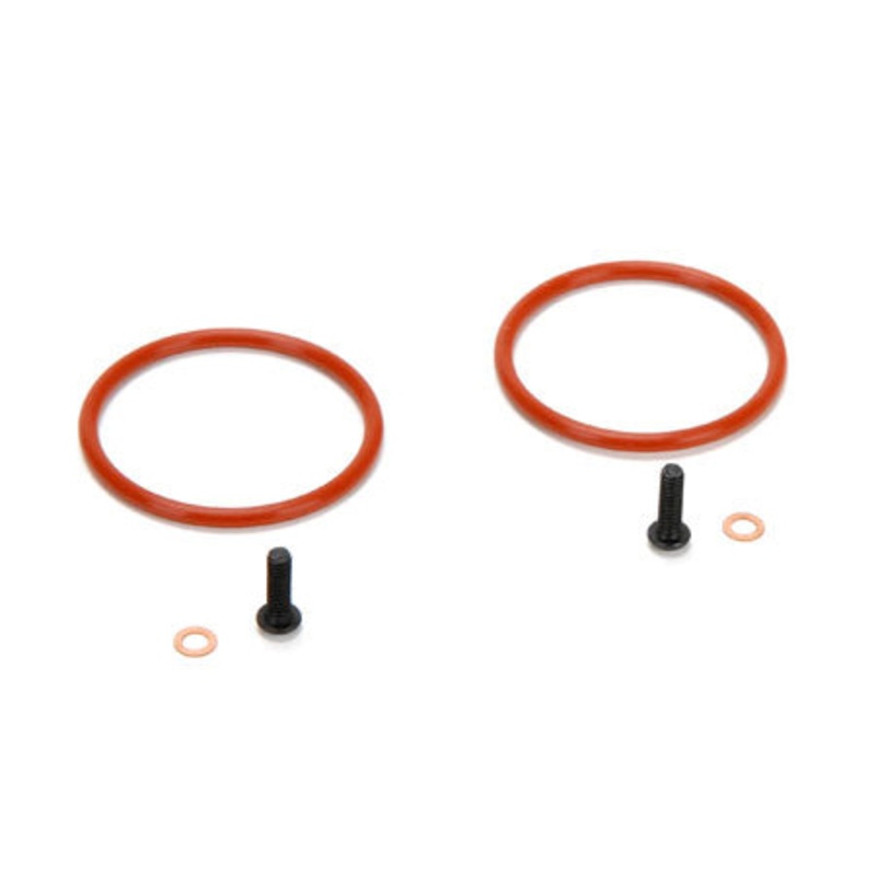TLR Bleeder Shock Cap Screws & Washers: 5T, MINI WRC TLR353004