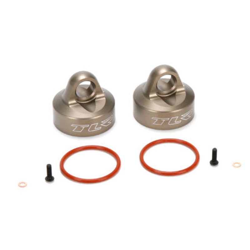 TLR Bleeder Shock Caps, Al (2): 5T, MINI WRC TLR353003