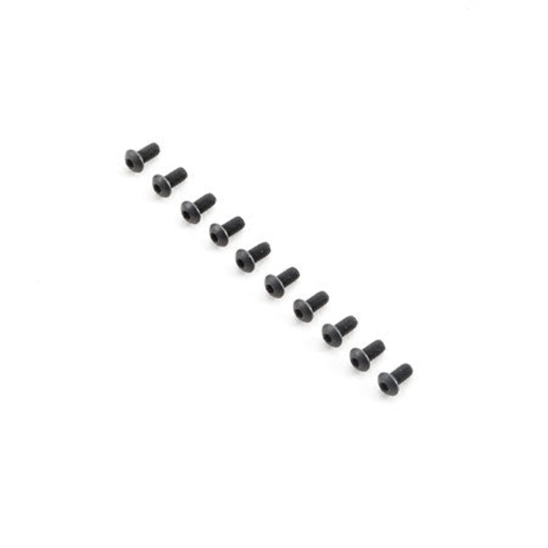 TLR Button Head Screws M2.5x5mm (10) TLR255001