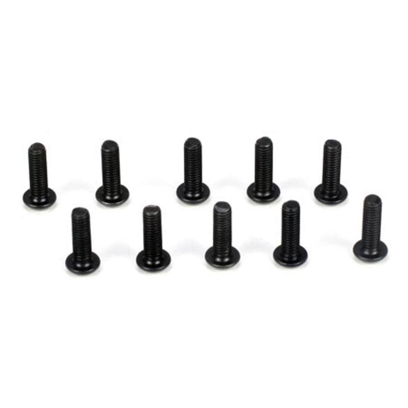TLR Button Head Screws M3 x 10mm (10) TLR5903