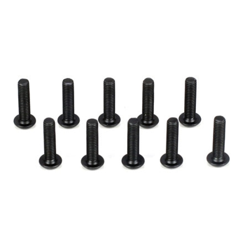 TLR Button Head Screws M3 x 12mm (10) TLR5904