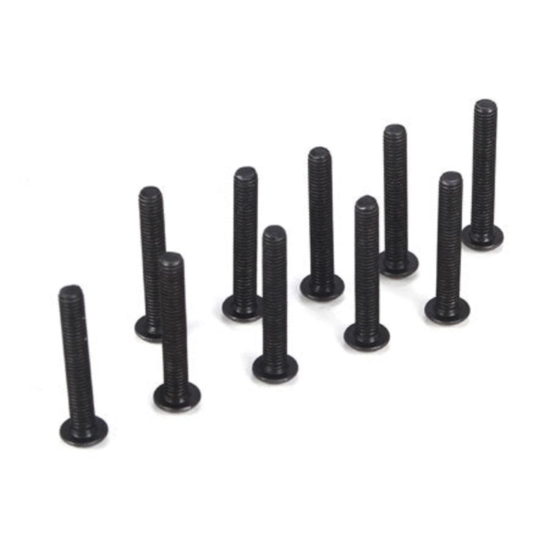 TLR Button Head Screws M3 x 20mm (10) TLR5911