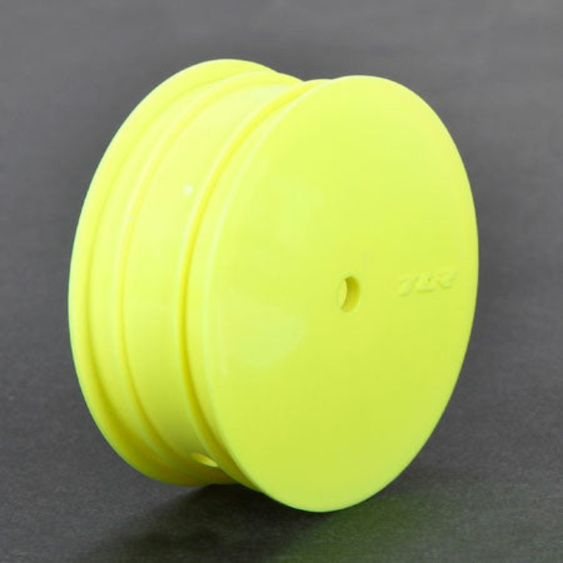 TLR Front Wheel 12mm Hex Yellow (2): 22 3.0 TLR43010