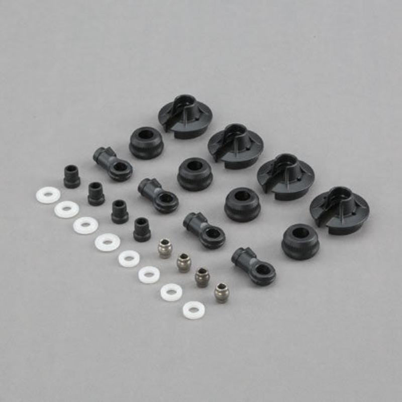 TLR Shock Plastics and Balls (4): 5B 5T MINI TLR253002
