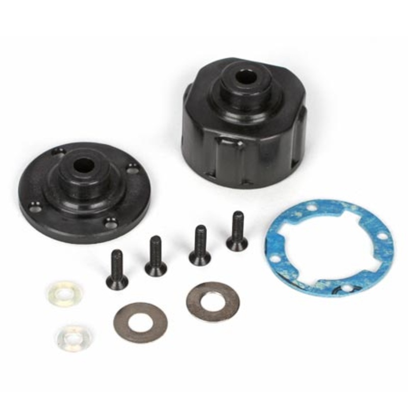 TLR Ten Heavy Duty Differential Housing, Integrated Insert TLR332001