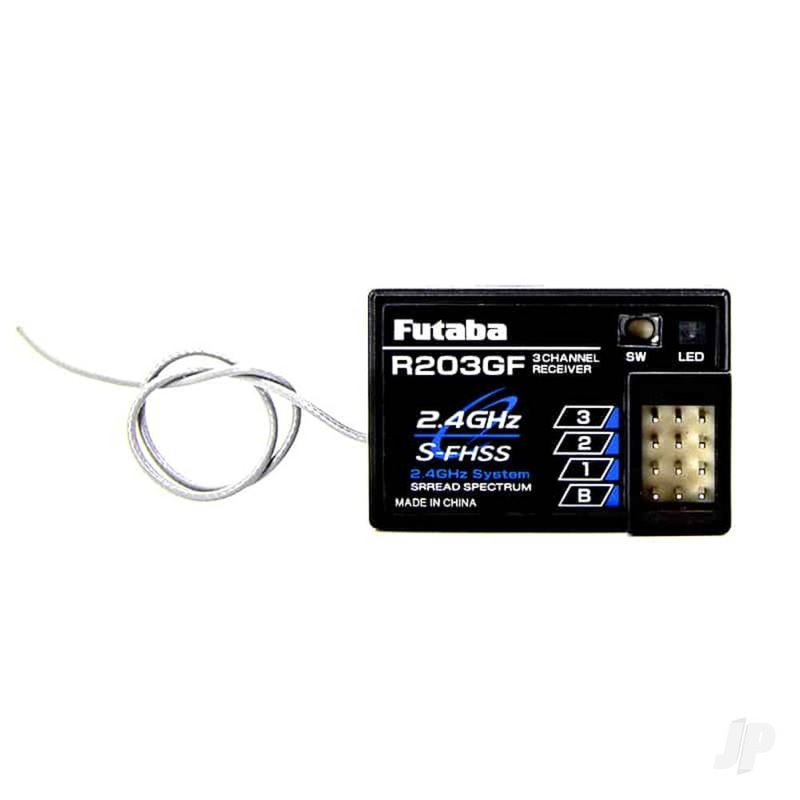 Futaba R203GF Receiver 2.4GHz S-FHSS Surface Receiver