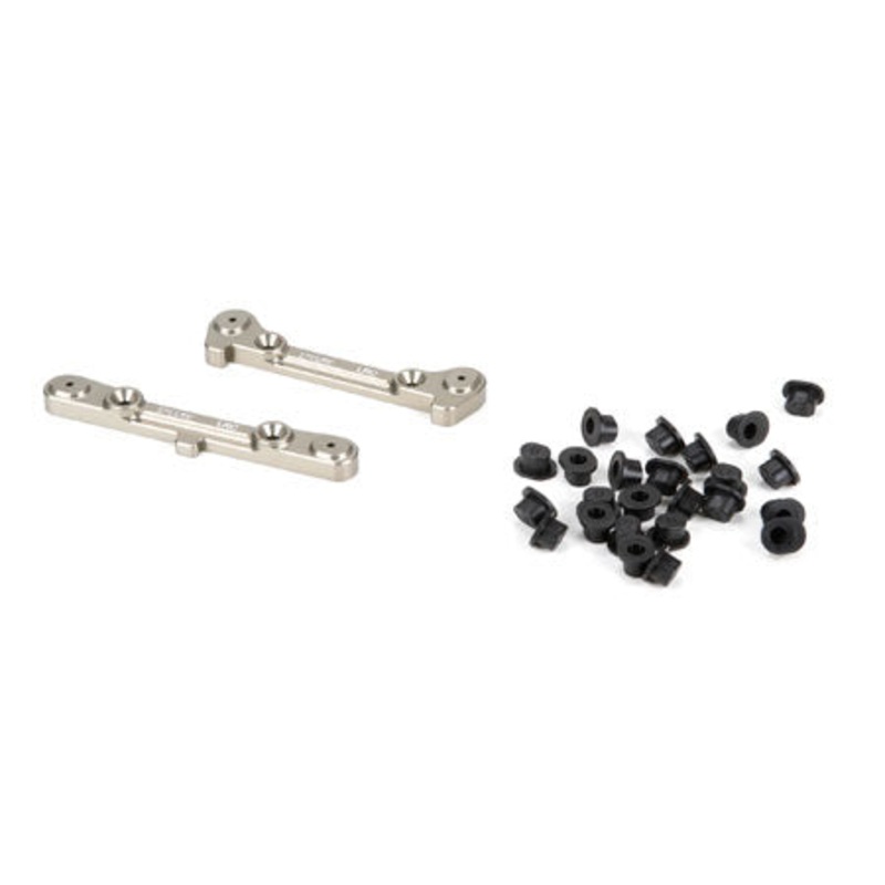 TLR LRC Adj Rear Hinge Pin Brace Set: 8IGHT 4.0 TLR244028