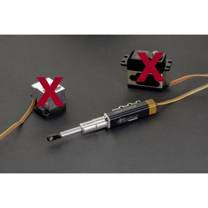 Electron Linear Actuator 20mm Travel Inc Ball Link