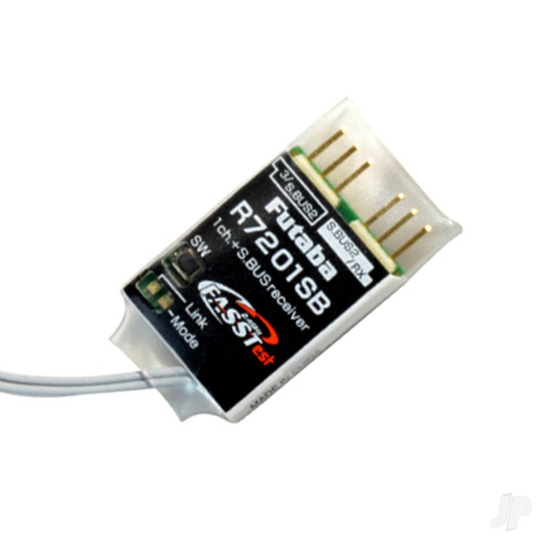 Futaba R7201SB 1-Channel (PWM) Air Receiver (26-Channel S.BUS) FASSTest Ideal for Powerbox