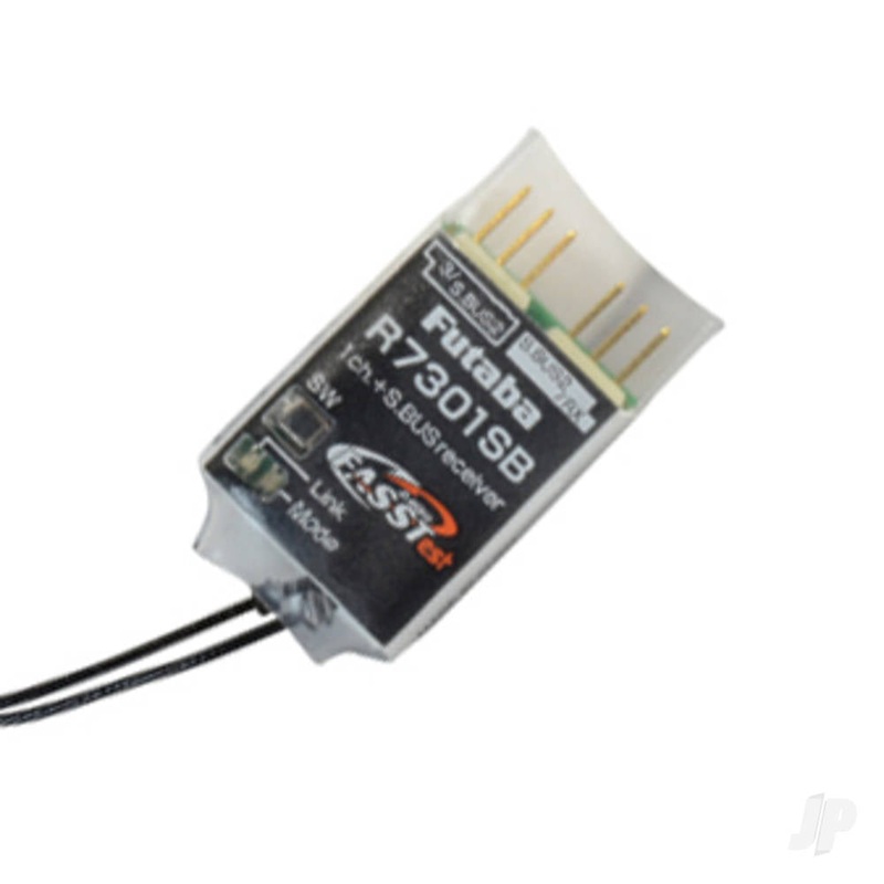 Futaba R7301SB 1-Channel (PWM) Air Receiver (26-Channel S.BUS) FASSTest – High Gain Aerials  Ideal for Powerbox