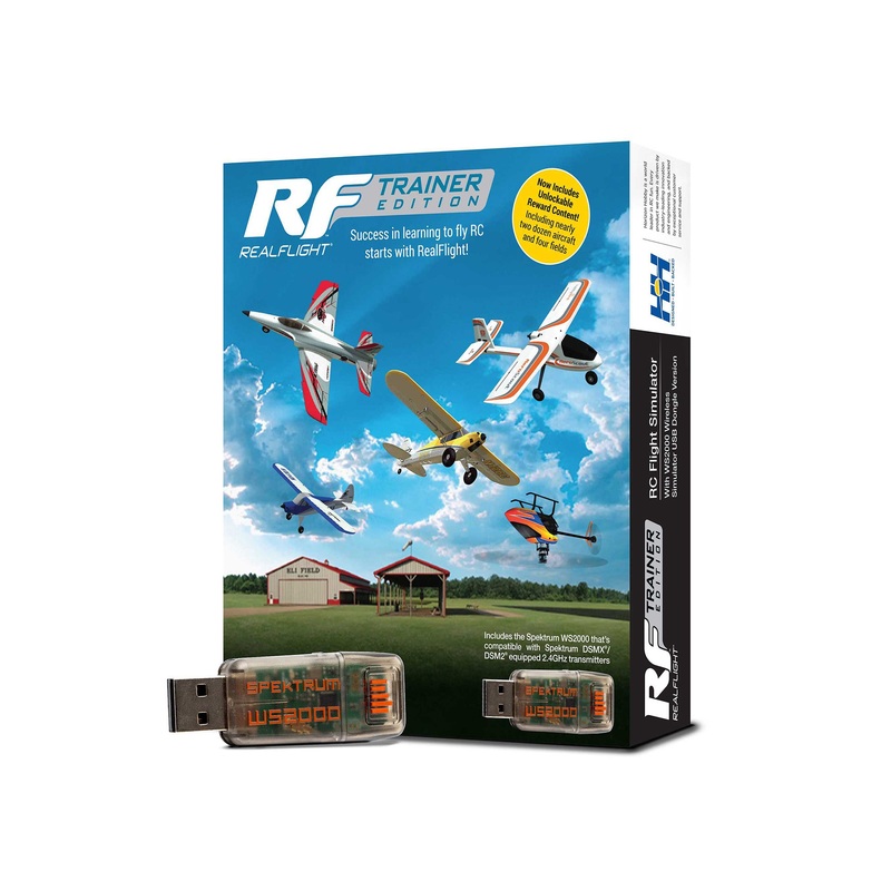 RealFlight Trainer Edition RC Flight Simulator with WS2000 USB Dongle