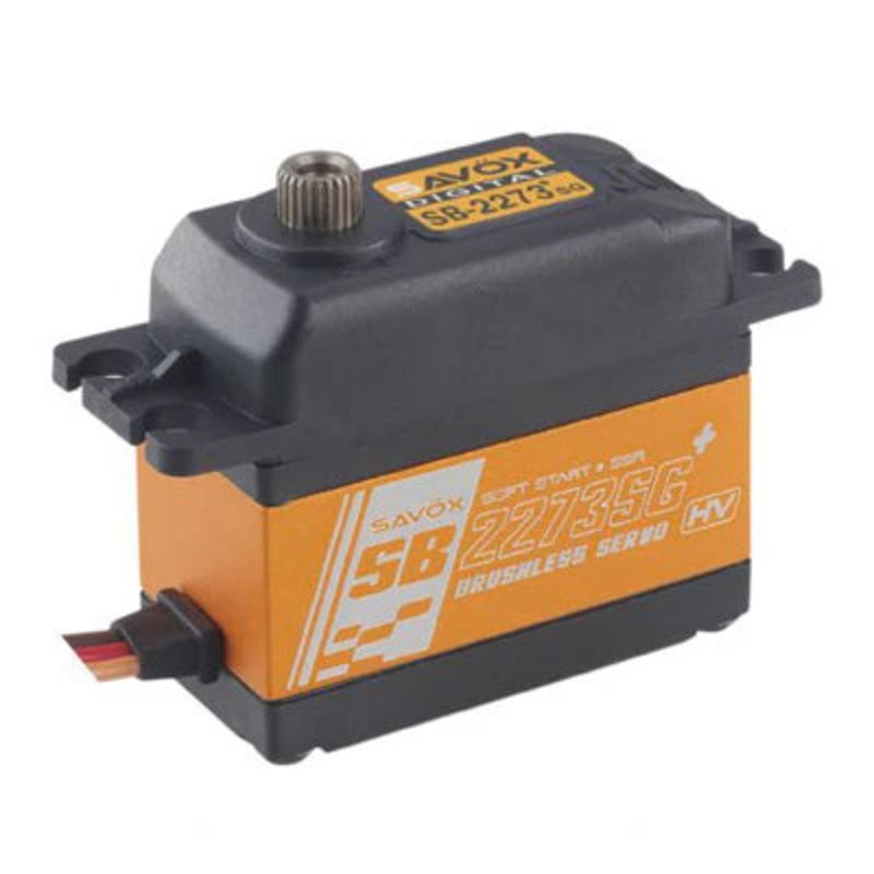 Savox SB-2273SG+ High Voltage Brushless Digital Servo 0.095sec/28kg @ 7.4V SAV-SB2273SG+