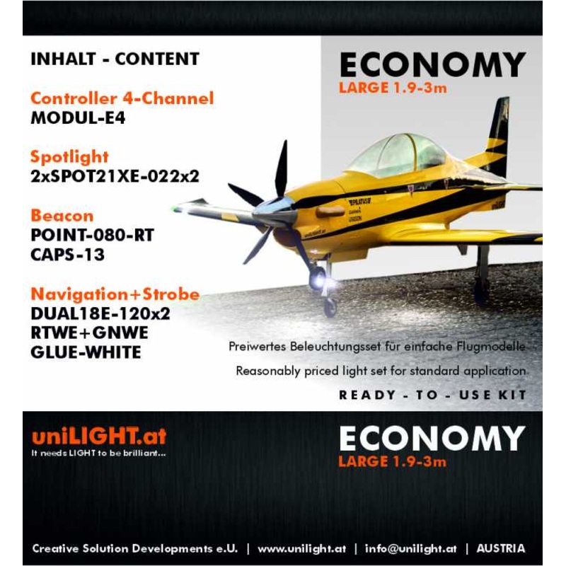 UniLight ECO Large Lighting Set SET-ECO-L