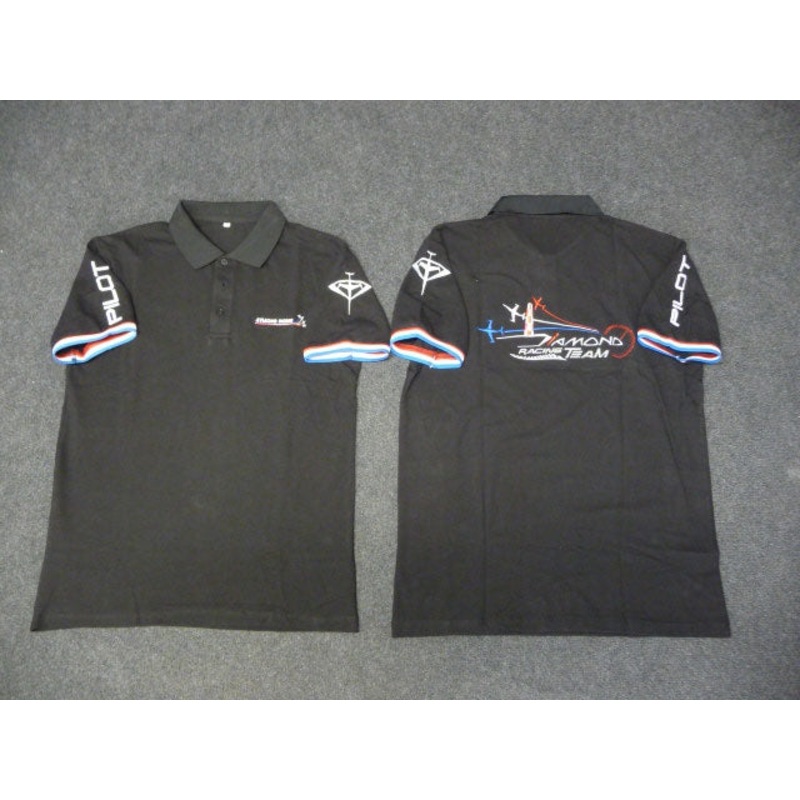 AVIATION DESIGN DIAMOND Polo Shirt M