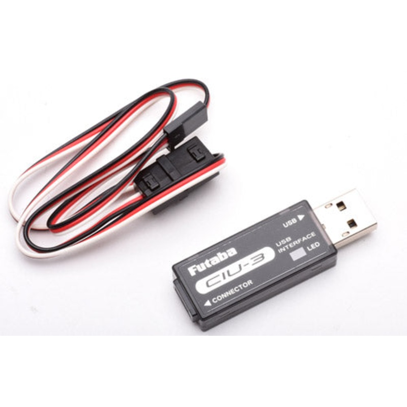 Futaba CIU-3 USB Programming Interface for Servos & Receivers