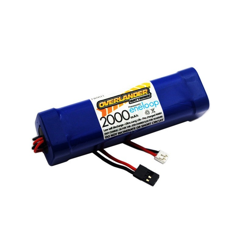 Overlander Panasonic Eneloop 2000mAh AA 9.6v Transmitter TX Square 2876