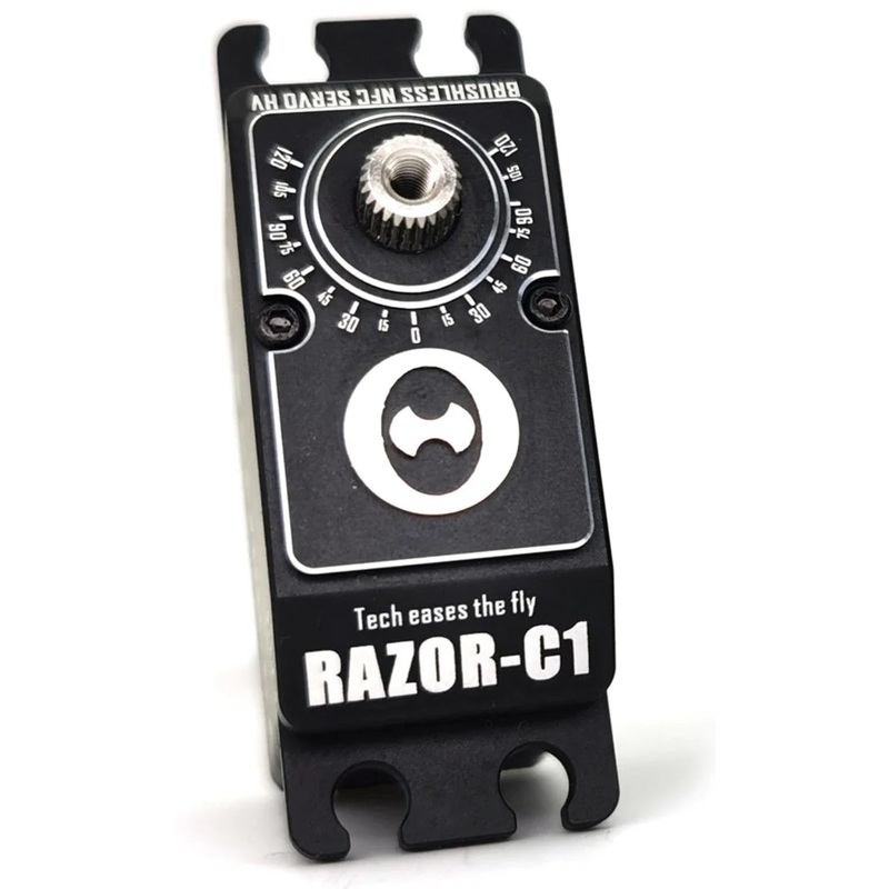Theta Razor C1 NFC HV Brushless Servo – Black 48kg/0.056@5A/8.4V TS-RC1B