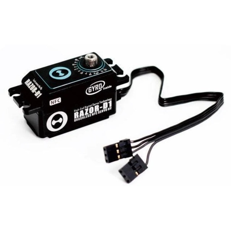 Theta Razor D1 Servo w/Gyro NFC HV Low Profile 16kg/0.07@3A/8.4V TS-RD1G