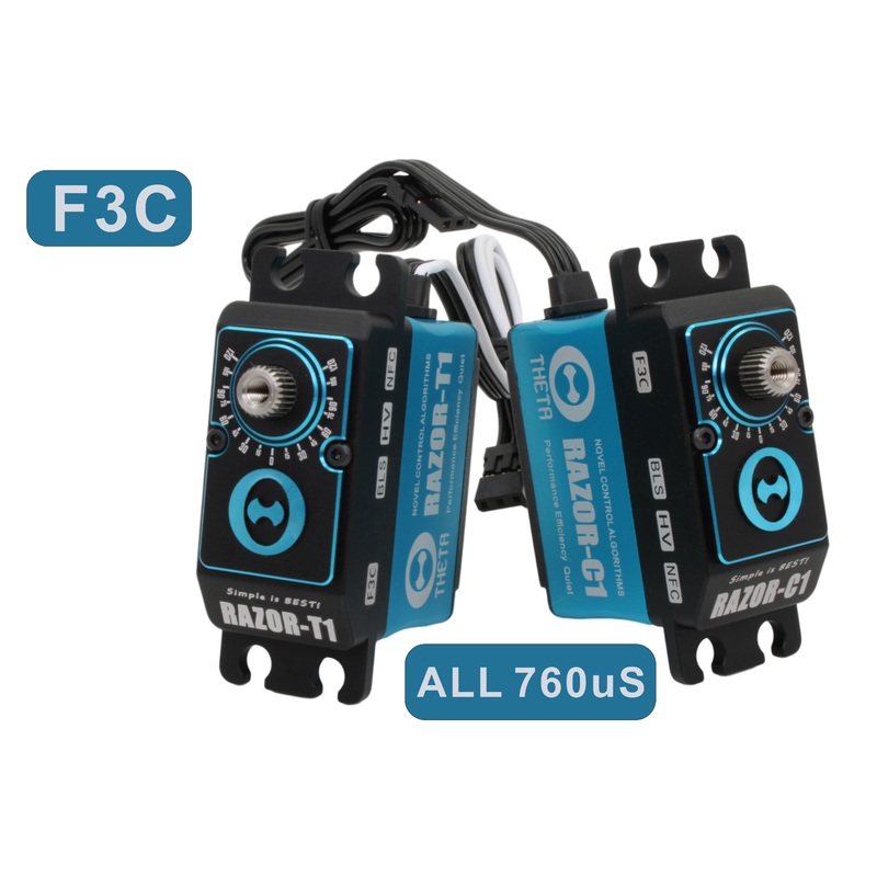 Theta Razor F3C Servo Set (4pcs) 48kg/0.056@5A/8.4V TS-F3C