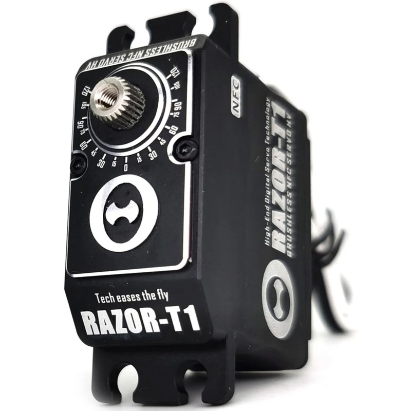 Theta Razor T1 NFC HV Brushless Tail Servo – Black 30kg/0.39@5A/8.4V TS-RT1B