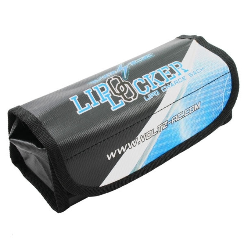 Voltz Charge Vault Lipo Locker Box/Bag 18.5×7.5x6cm VZ1005