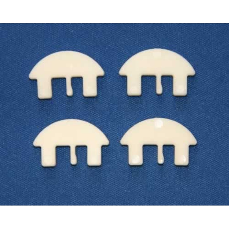 Wing Tip Skid Replacement Skids set of 4 from MAP White MAP-374
