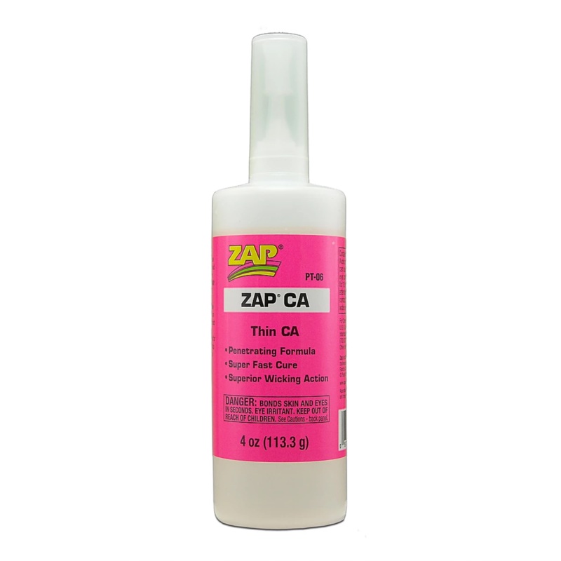 ZAP Cyanoacrylate Thin CA 4 oz. PT06