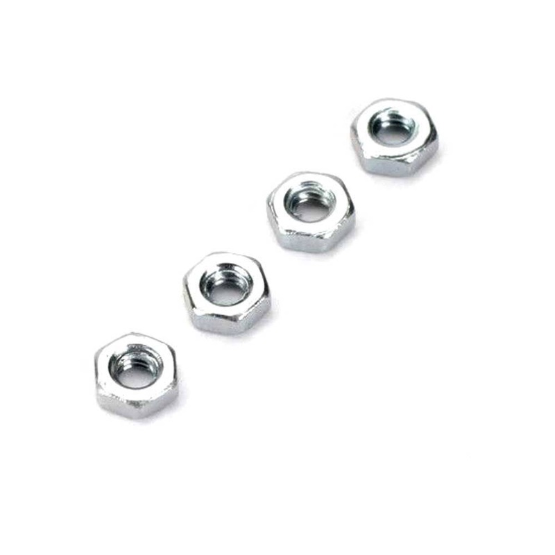 Dubro 2.5mm Steel Hex Nuts (Metric) (4 Pack) DB2104
