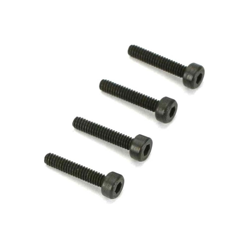 Dubro M2.5 x 10mm Socket Head Cap Screws (Metric) (4 Pack) DB2118
