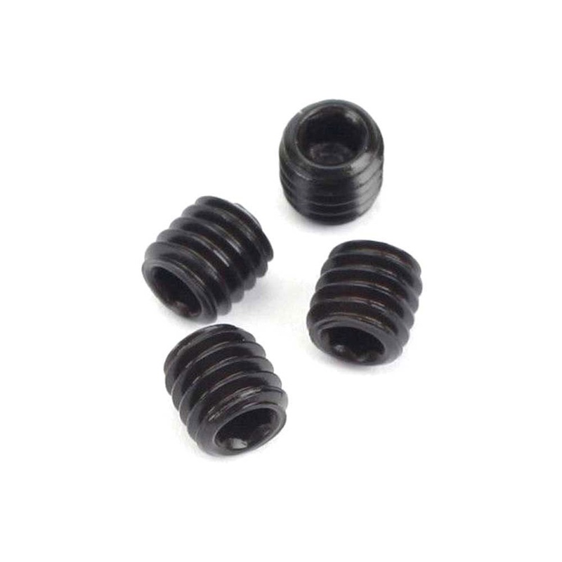 Dubro M3 x 5mm Socket Set Grub Screws (4 Pack) DB2169