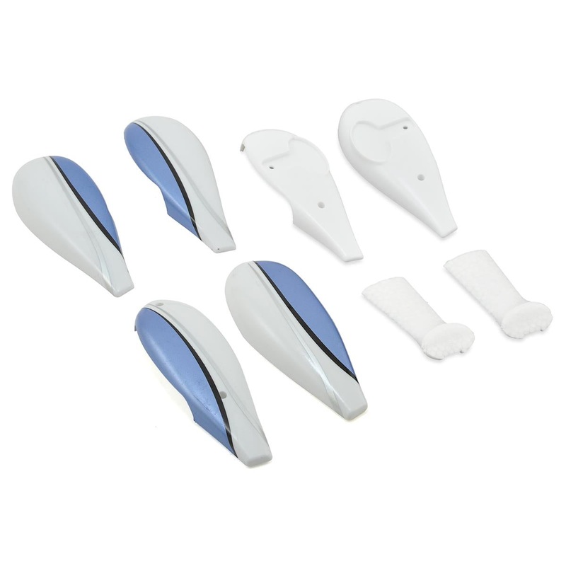 E-Flite Wheel Pants Set and undercarriage foam: ST-22T EFL5958