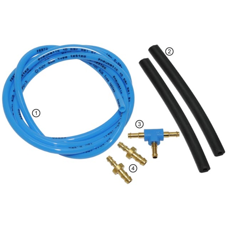 Emcotec PowerSmoke muffler connection set 1 and 2 cylinder Engines A90073